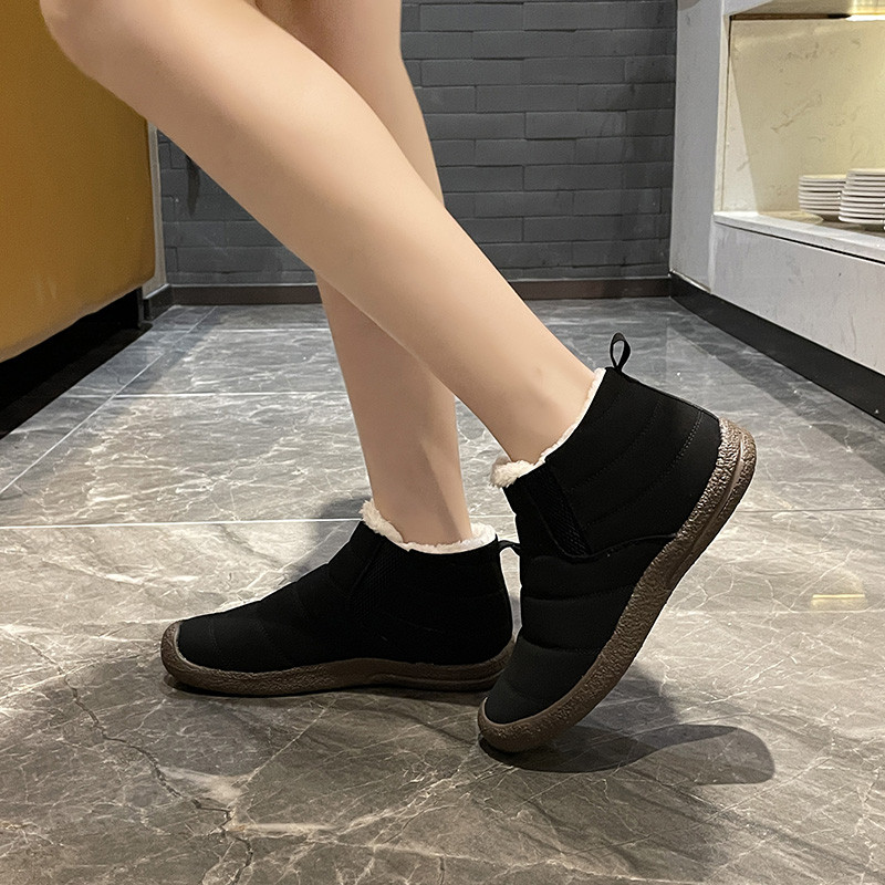 Naiste kingad 2023. aasta talvised naiste saapad, suur suurus 43, pehmed soojad lumesaapad, õuesaapad, vaba aja sport, poolsaapad Zapatos De Mujer