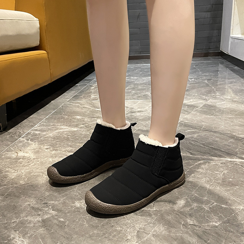 Naiste kingad 2023. aasta talvised naiste saapad, suur suurus 43, pehmed soojad lumesaapad, õuesaapad, vaba aja sport, poolsaapad Zapatos De Mujer