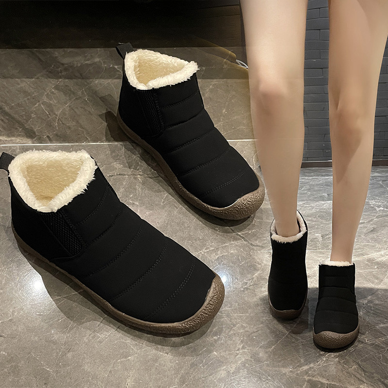 Naiste kingad 2023. aasta talvised naiste saapad, suur suurus 43, pehmed soojad lumesaapad, õuesaapad, vaba aja sport, poolsaapad Zapatos De Mujer