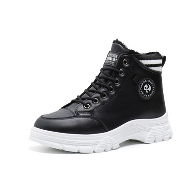 Γυναικεία παπούτσια 2023 Χειμερινά κοντά βελούδινα μοντέρνα γυναικεία μποτάκια με στρογγυλά δάχτυλα Πλατφόρμα για εξωτερικούς χώρους Casual αθλητικά μποτάκια Γυναικεία Zapatos