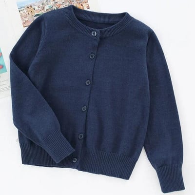 2020-as tinédzser ruhák iskolás fiúk lányok kardigán kötött pulóver gyermek kardigánok tipegő pulóver hosszú ujjú gyerek dzseki kabát