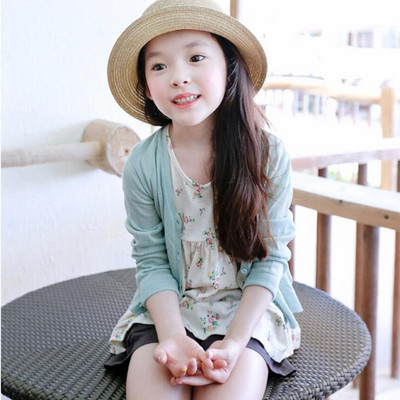 Bebeluş Copil Adolescent Fete Cardigan Palton Copii Îmbrăcăminte exterioară Fete Pulover Copii Cardigane Primăvară Toamnă Vară Bebeluş Fetiţă Haine