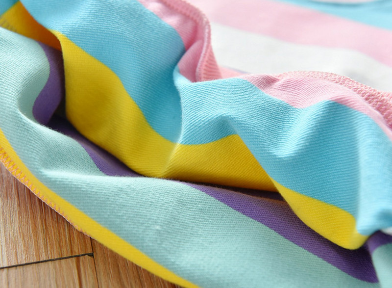 Tüdrukute sügise vikerkaareriided Uus ülikond laste kevadine sportlik kaheosaline ülikond, väike tüdruk, beebi vabaaja 2 tk.