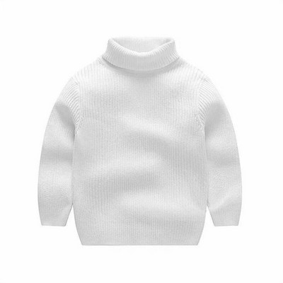 Kevad-Sügis Talvine Koolipoistele Tüdrukutele Pullover Kilpkaelusega kampsunid Pikkade varrukatega Beebi Väikelapse riided Lapsed Kootud Kampsunid Topid