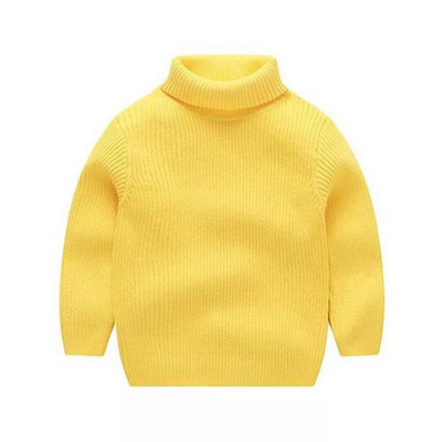 Kevad-Sügis Talvine Koolipoistele Tüdrukutele Pullover Kilpkaelusega kampsunid Pikkade varrukatega Beebi Väikelapse riided Lapsed Kootud Kampsunid Topid