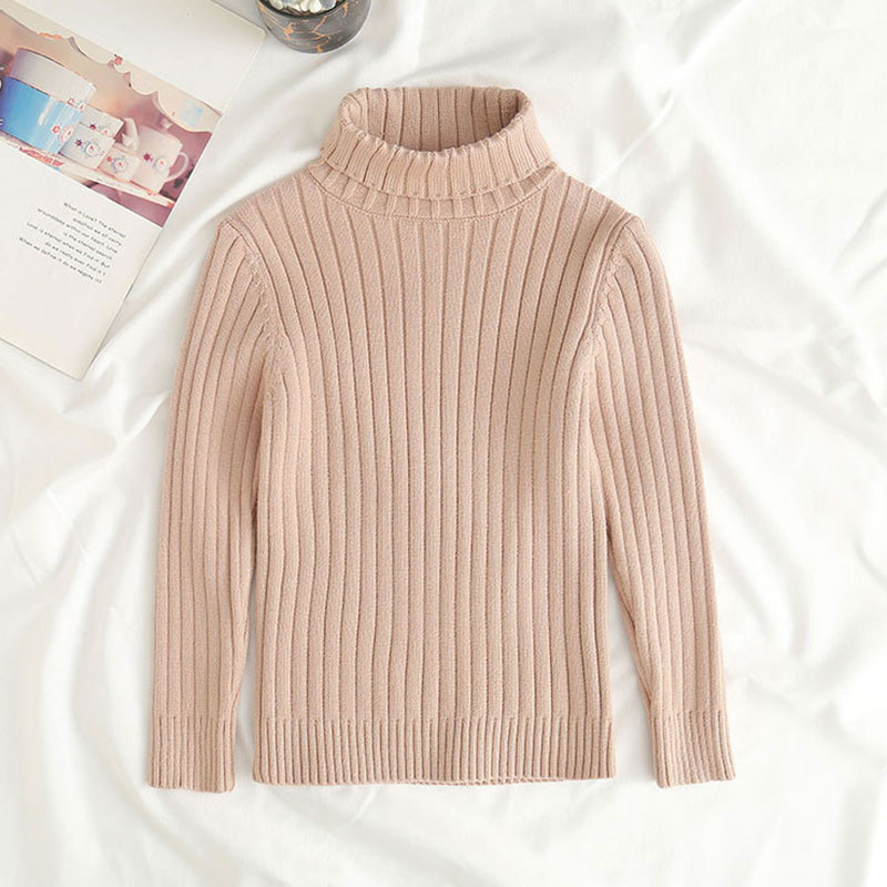 Beebikampsunid Lastele Poistele Tüdrukutele Pikkade Varrukatega Kaelus Puhasvärviline Kootud Kampsun Sügis Talvine Beebi Lastele Poistele Tüdrukutele Pullover Riided
