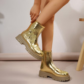 Naiste 2023. aasta kingad, tõmblukuga naiste saapad, mood tikandid, moodsad naiste saapad, kvaliteetsed platvormid poolsaapad, naiste kingad