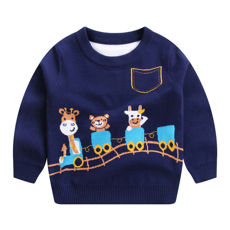 2022. aasta sügisene poiste kootud kampsun Beebipoiste kootud kampsun Beebipoisid Multifilm Karu Pullover Välisriided Lasteriided Lasterõivad Tüdrukute kudumid Pusa