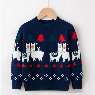 Új téli vastag pulóverek fiúknak lányoknak kötött alsós garbós gyerekeknek tömör pulóverek pulóverek meleg kötöttáru