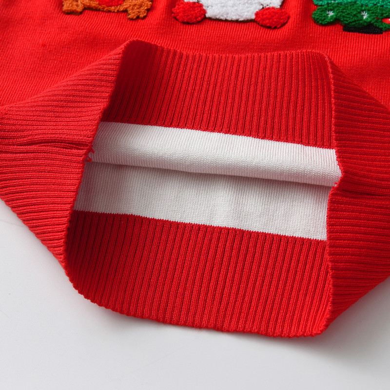 Pulovere noi de Crăciun 2023 pentru bebeluși băieți și fetițe, pulover tricotat cu desene animate, pulovere calde, haine pentru copii, toamnă iarnă, haine de Crăciun pentru copii