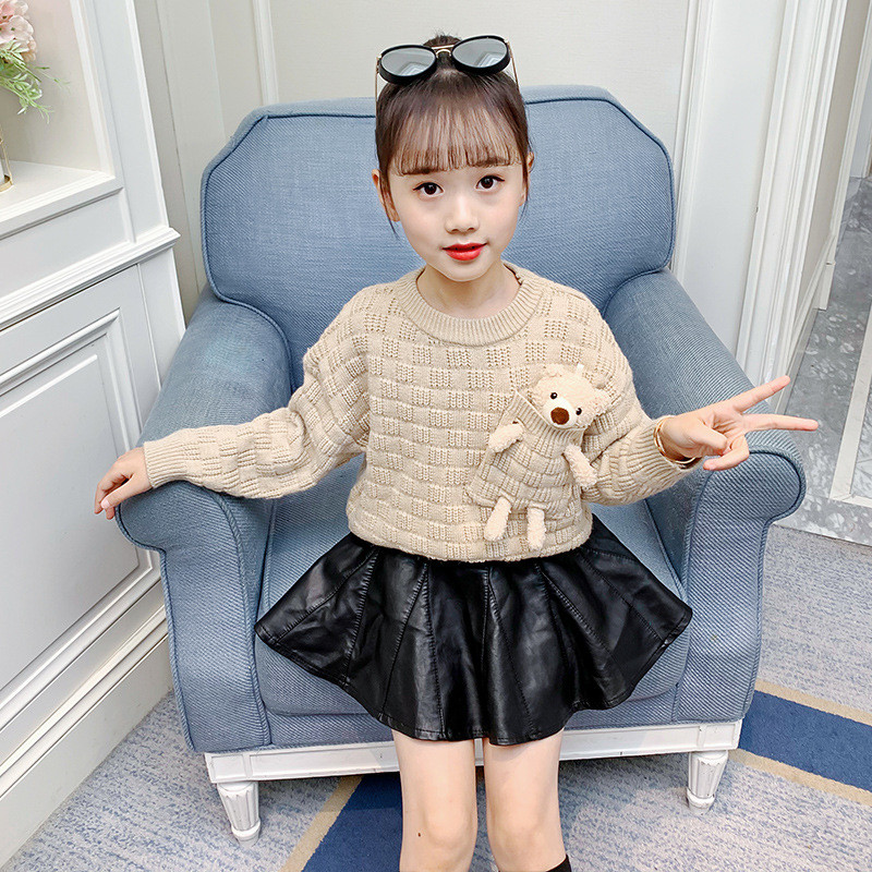 2023. aasta sügistalv, beebitüdrukud, poisid, lapsed, kootud kampsunid, riided, pikkade varrukatega pulloverid, soe, armsad karupüksid 2-10 a.