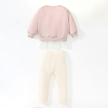 Little maven 2023 Παιδικά ρούχα για κοριτσάκια Βαμβακερά κινούμενα σχέδια για κορίτσια σετ κουκούλα Φθινοπωρινά ρούχα για παιδιά