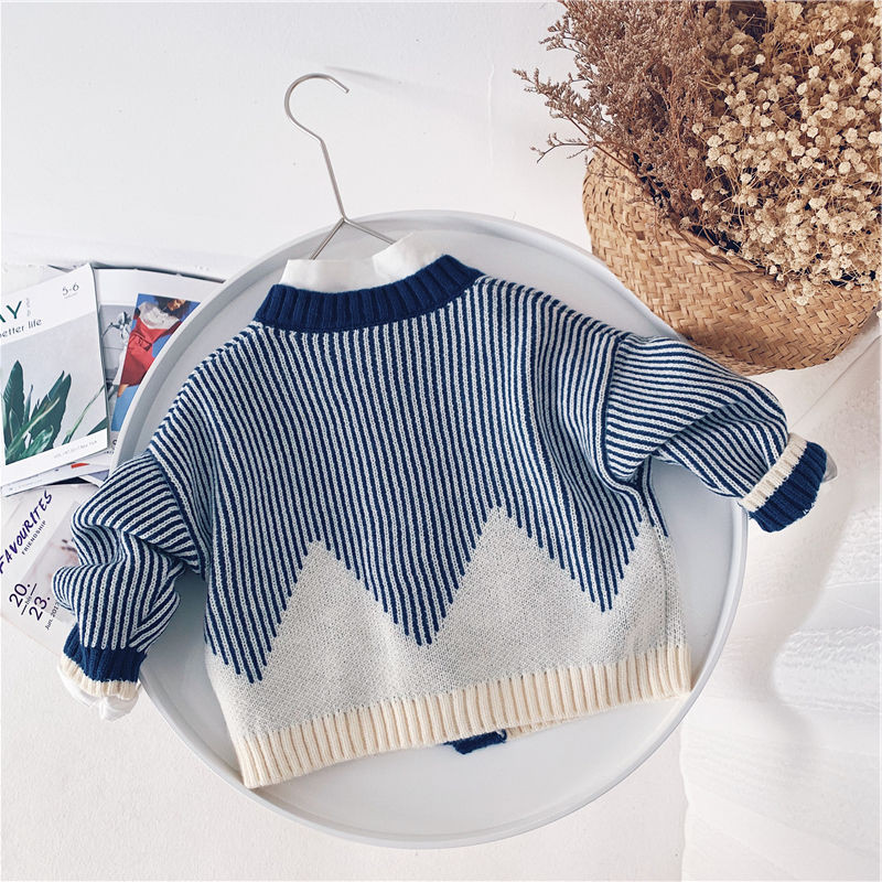 2020. aasta sügiskevad Lapsed Beebid Lapsed Tüdrukud Poiss Kootud Kampsun Kardigan Topid Värvilised T-särgid