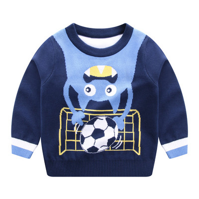 Pulover pentru copii de 1-6 ani Pulover tricotat îngroșat Băieți Fete Haine Toamna Iarnă Pulover cu mânecă lungă Pulover color mozaic