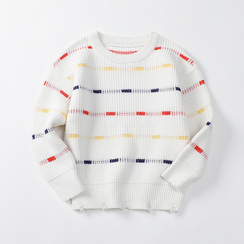 × Haine pentru copii Iarna Top calduros 4-10 ani Baiat Pulover cu maneca lunga Tricotat Gentleman Copii Primavara Toamna Cardigan Pulover pentru bebelusi 2023