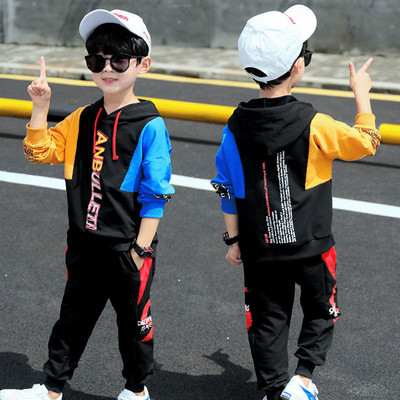 Teismeliste lasteriided 3–11-aastaste poiste kostüümid, dressid, kamuflaažid, topid, püksid, 2 tk., laste kevadrõivaste komplekt