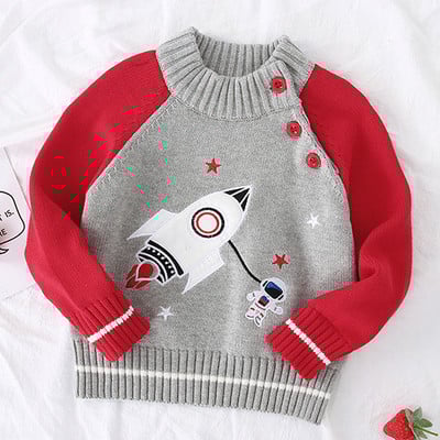 Jõulud Lasteriided Tüdrukutele Poiste Kootud Pullover Topid 1-6 A Lastele Kampsun Jõululapsed Tüdrukutele Poiste Pullover Sviiter