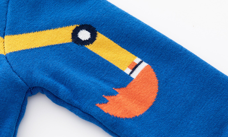 Laste kampsun Talvine uued poisid Kahekihiline puuvillane kudumissärk Laste pikkade varrukatega kampsun soe ekskavaator Multifilm Top