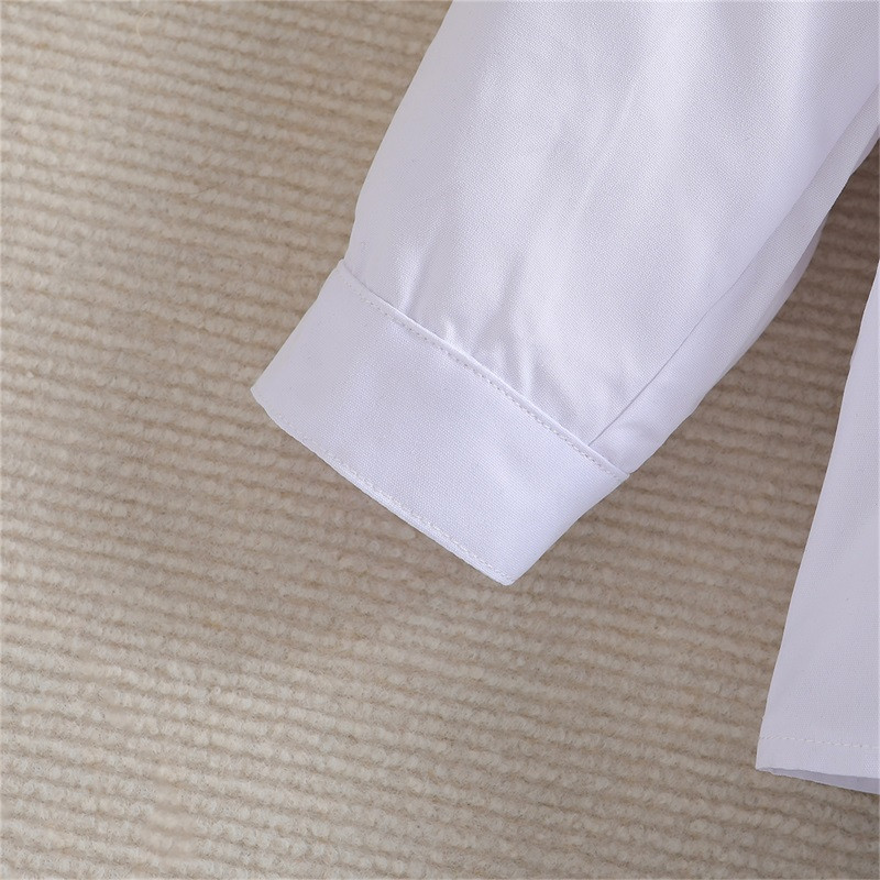 Listenwind ținute de toamnă pentru copii mici, fete, culoare uni, guler răsucit, cămăși cu mâneci lungi, blugi, pantaloni evazați din denim, haine 2 buc.