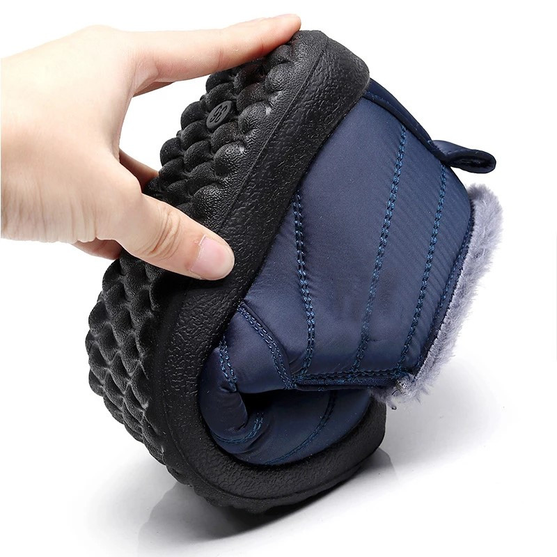 Sniego Vyriški Batai Laisvalaikiai Vyriški Lauko Vyriški Žieminiai Sneakers Platforma Vyriški Batai Neperšlampami Kulkšnies Batai Darbiniai Batai Avalynė