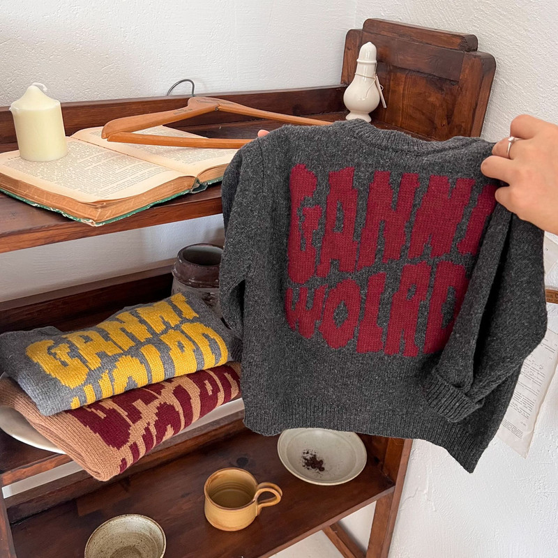 Lasteriided Laste kampsun 2023. aasta sügis, uus poiste ja tüdrukute lihtsa kirjaga kampsun, beebi kampsun