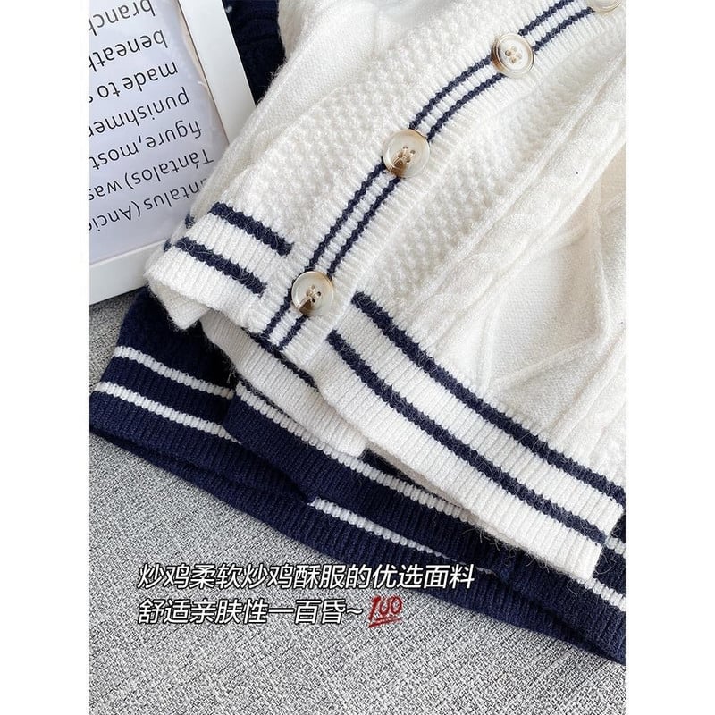 Poiste ja tüdrukute preppy stiilis multikas beebi kootud kardigan sügislaste laste karu kampsun.