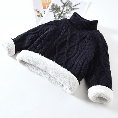 Talvised lapsed poisid tüdrukud kampsunid riided väikelapse soojad kampsunid mantlid lastele paksud topid Villased pulloverid kudumid topsid riided