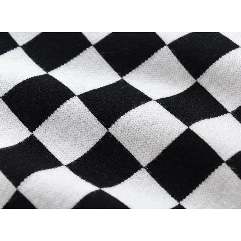 Copii Bebeluși Băieți Fete Pulovere cu mânecă lungă Grid Nou 2022 Toamna Iarnă Bebeluș Băiețel Fată Pulovere tricot pentru copii