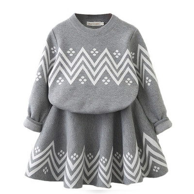 Bear Leader Girls Baby 2023 Mood Talvine silmkoelised rõivakomplektid Multifilmid Kampsunid Topid Volangid Seelikud Komplektid Lasteriided