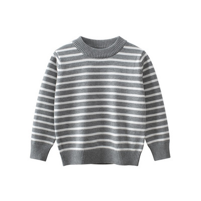 2023, toamnă și iarnă, haine noi pentru copii, în stil coreean, pulover cu dungi pentru copii, pulover pentru băieți, cămașă cu fund pentru 2-8 ani