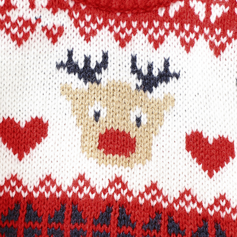 Pulovere pentru bebeluși Îmbrăcăminte de Crăciun Toamnă Iarnă Copii Băieți Fete Haine Pulover imprimeu desene animate Mâneci lungi Pulover Tricotat Topuri Manta
