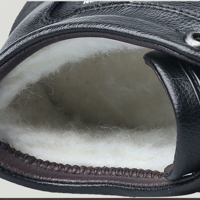 2023 Pantofi pentru bărbați, căptușiți, îngroșați, din bumbac, o sută de cizme de zăpadă ocazionale, pantofi din piele pentru bărbați, în aer liber, pantofi pentru bărbați, cizme pentru bărbați