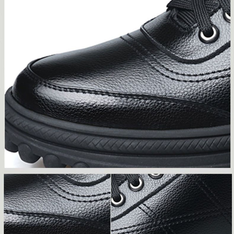 2023 Pantofi pentru bărbați, căptușiți, îngroșați, din bumbac, o sută de cizme de zăpadă ocazionale, pantofi din piele pentru bărbați, în aer liber, pantofi pentru bărbați, cizme pentru bărbați