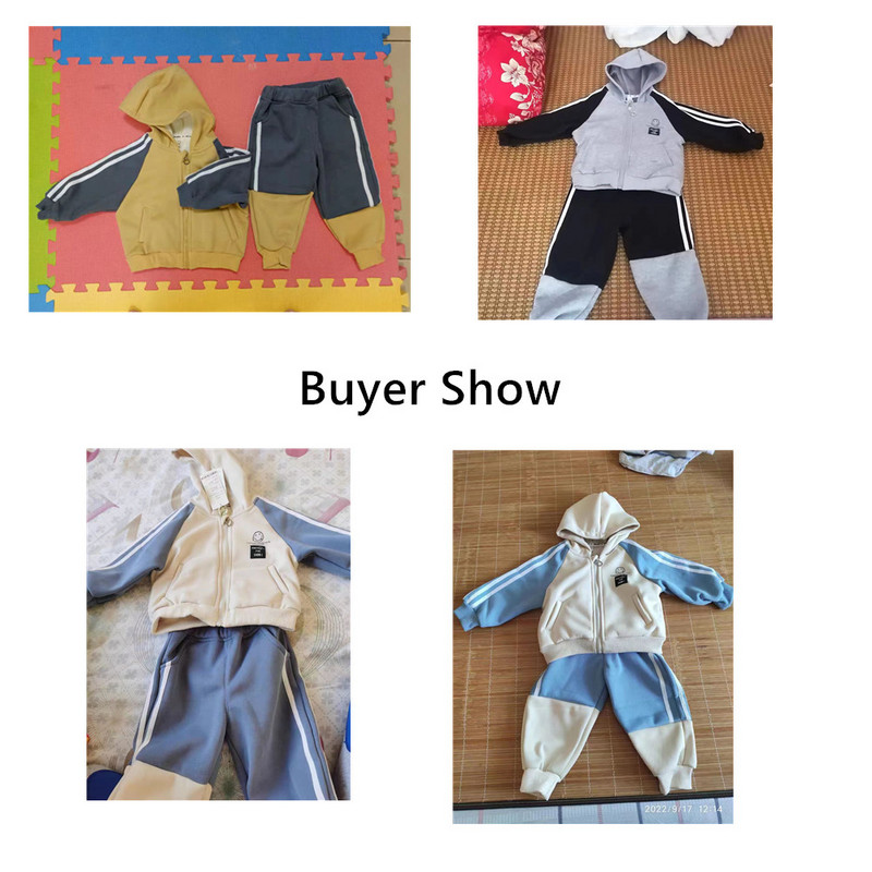 Laste riidekomplekt Talvine plüüsis kampsun Laste kapuutsiga riided 1-6a poistele ja tüdrukutele soojad komplektid Kaheosalised laste vabaaja riided