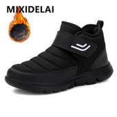 Uued meeste karusnahaga talvesaapad 2023 soojad lumesaapad Meeste talvesaapad Töökingad Meeste jalatsid Mood Kummist pahkluu kingad 36-46