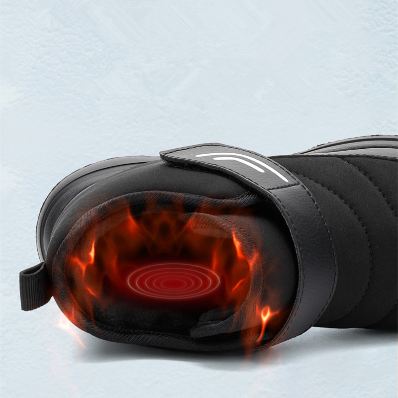 Uued meeste karusnahaga talvesaapad 2023 soojad lumesaapad Meeste talvesaapad Töökingad Meeste jalatsid Mood Kummist pahkluu kingad 36-46