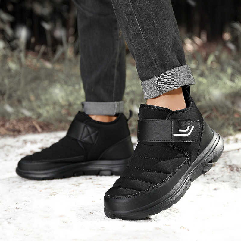 Uued meeste karusnahaga talvesaapad 2023 soojad lumesaapad Meeste talvesaapad Töökingad Meeste jalatsid Mood Kummist pahkluu kingad 36-46