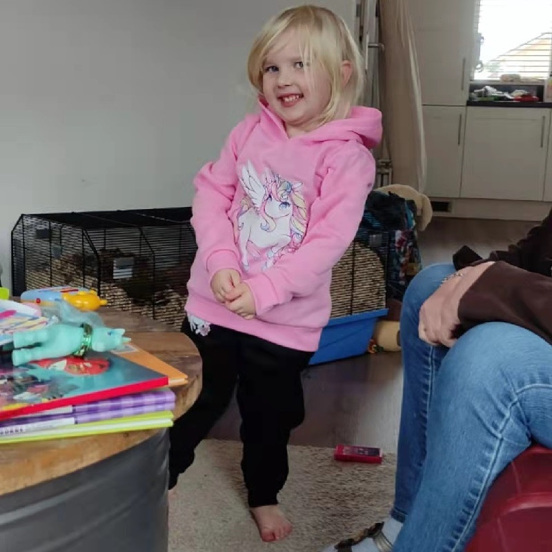 Unicorn Hoodie Animal Hoodie Game Hoodie komplekt Sügisene laste kapuuts + püksid 2-osaline komplekt teismelistele armsale tüdrukule 4-14 aastat vana