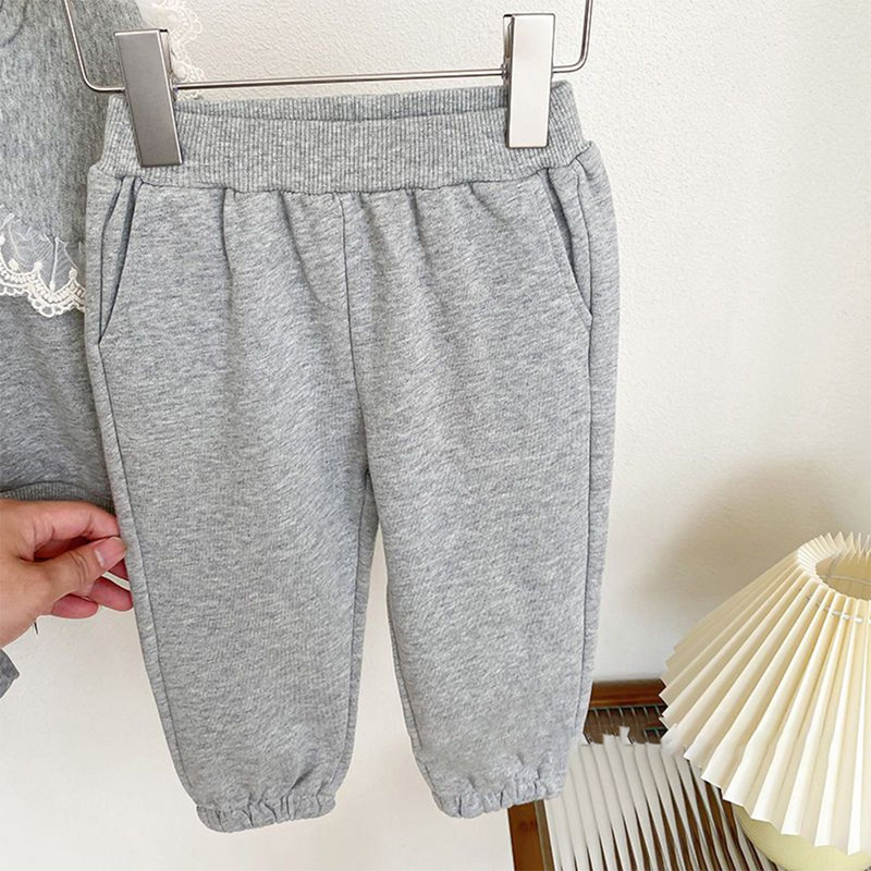 Melario uus beebi laste riiete pükste komplekt laste riided 2tk vabaaja spordiriided puhkeriided vabaaja pullover dressiülikond