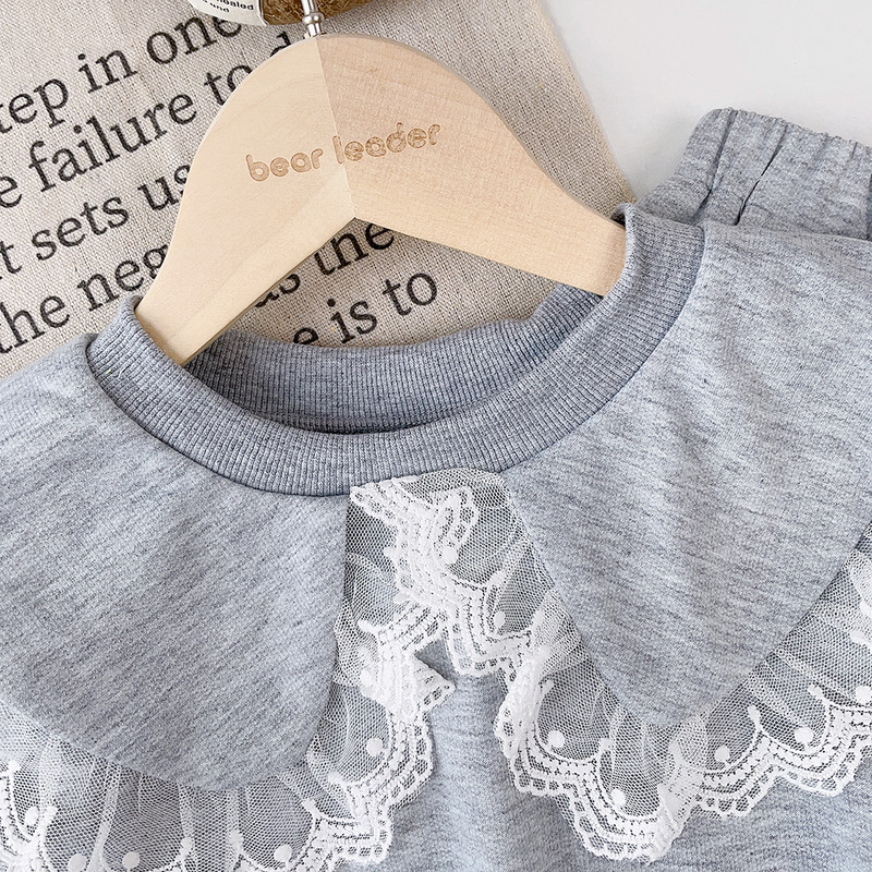 Melario uus beebi laste riiete pükste komplekt laste riided 2tk vabaaja spordiriided puhkeriided vabaaja pullover dressiülikond