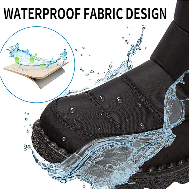 JOYWILL Talvised Veekindlad Meeste Saapad Mood Välis Libisemisvastased Naiste Kõrge lumega Saapad Paar Talvised Soojad Paluskingad Kerged