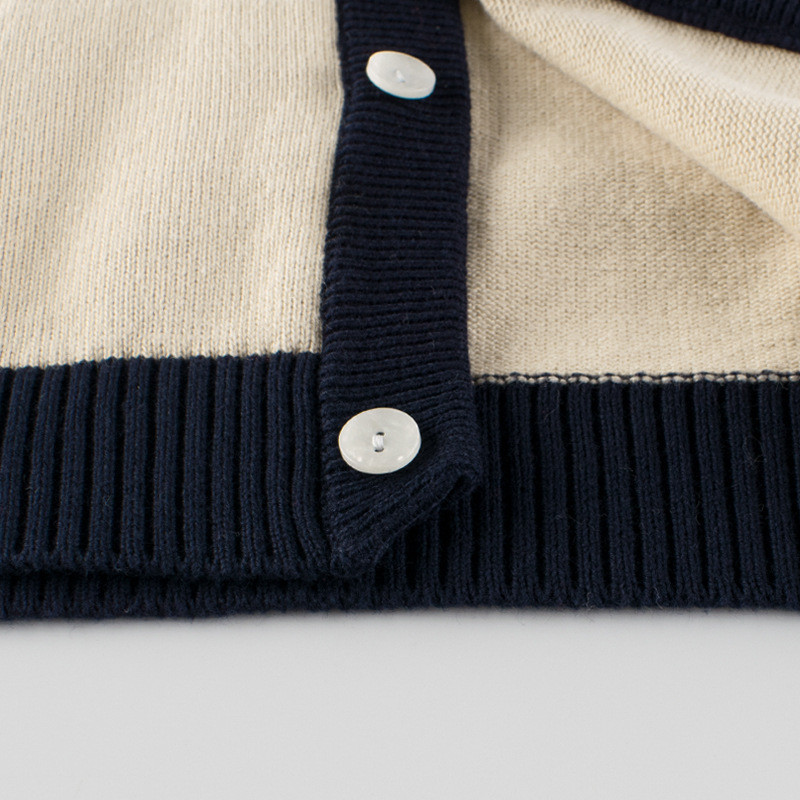 2023 Άνοιξη Παιδικά Πλεκτά Πουλόβερ Κορεάτικου Στιλ 1-9 ετών Αγόρια Κοριτσίστικα Ρούχα Απλά βαμβακερά μακρυμάνικα φούτερ