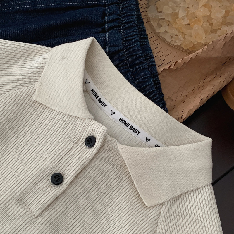 Laste kampsun 2023 kevad-sügis ühevärviline poiste korea stiilis kampsun vabaaja pehme ja mugav laste lihtne topp