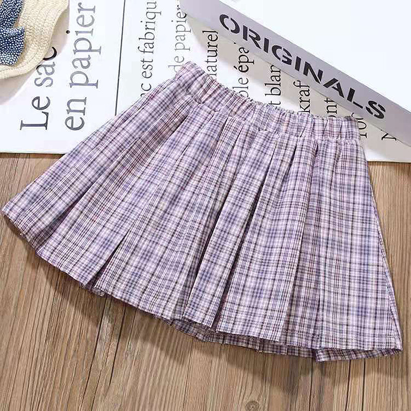 4 6 8 10 12 aastaste tüdrukute rõivakomplektid puuvillased multifilmid Little Bear kapuutsid + plisseeritud seelik 2 tk. Ülikond lastele sünnipäevakingitus