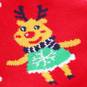 Χριστουγεννιάτικο πουλόβερ Φθινόπωρο Χειμώνας Παιδικά Ρούχα Βρεφικά Κορίτσια Αγόρια Πλεκτά Πλεκτά Πλεκτά Πουλόβερ Παιδικά Πουλόβερ