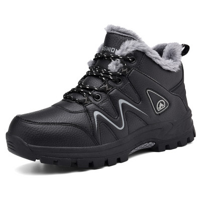 Talvised Nahast Meeste Lumesaapad Palus soojad Meestesaapad Õues veekindlad Matkasaapad Libisemiskindlad platvormid Poolsaapad Töökingad