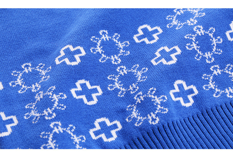 Dječji pulover za dječake 2-6 godina Zimski dječji pulover dugih rukava Pulover za pletenje džempera s crtanim filmovima