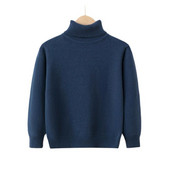 Beebitüdrukute poiste kilpkonnakaelusega kampsunriided 2022. aasta sügisene poiste riided Pullover Kootud laste kampsunid Talvine väikelaste mantel