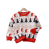 Toamnă Iarnă Crăciun Copii Copii Pulover Îmbrăcăminte 2-12 ani Bebeluși Fete Băieți Tricoturi Pulover Pulover tricotat 2023
