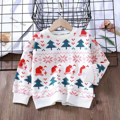 Toamnă Iarnă Crăciun Copii Copii Pulover Îmbrăcăminte 2-12 ani Bebeluși Fete Băieți Tricoturi Pulover Pulover tricotat 2023